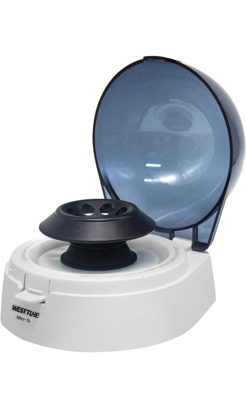 New in Box 7000 RPM Microcentrifuge Machine with Low Noise